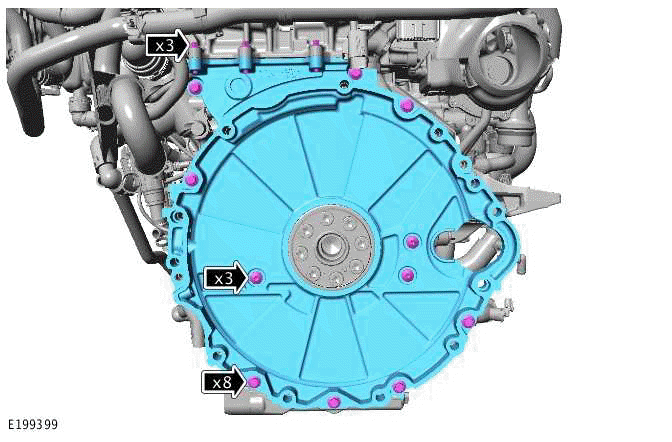 Lower Timing Cover - Ingenium I4 2.0l Petrol